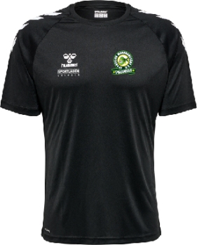 Preview: Kinder Trainingsshirt Hummel Core XK Poly T-Shirt SCM - Schwarz